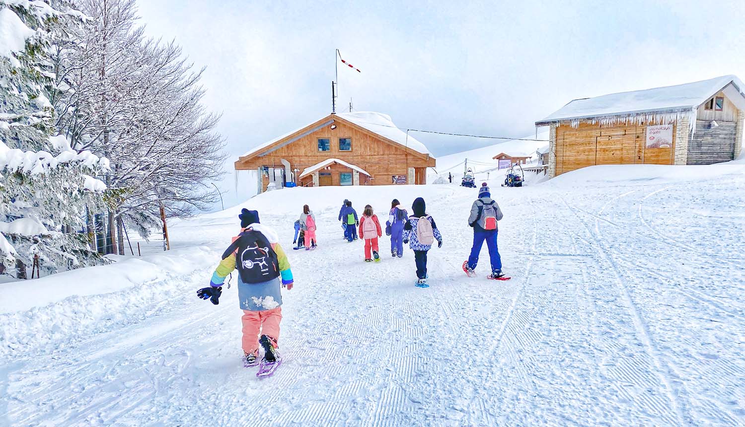 a scuola sulla neve in abruzzo