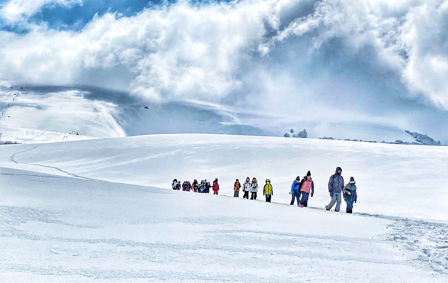 scuola sulla neve in abruzzo